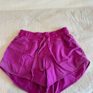 Women's Pink Lululemon Athletic Shorts